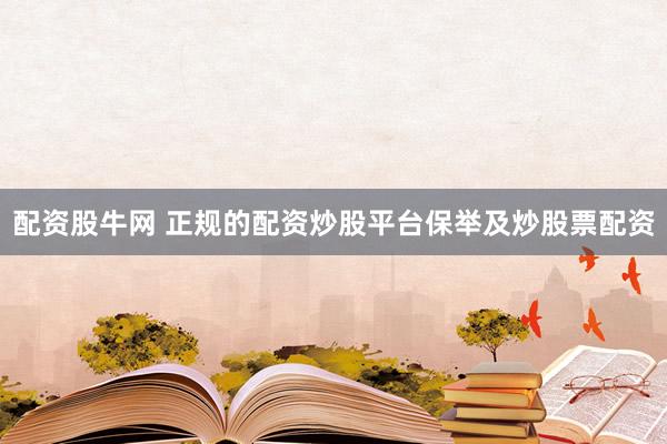 配资股牛网 正规的配资炒股平台保举及炒股票配资