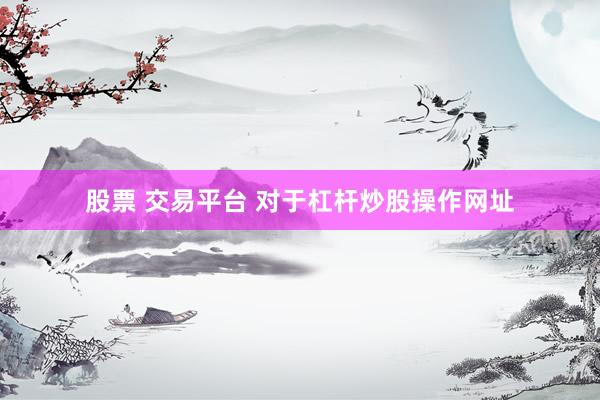 股票 交易平台 对于杠杆炒股操作网址